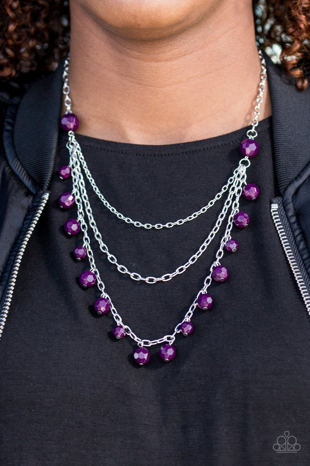 Paparazzi You The GLAM! Purple Necklace