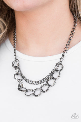 Top Boss Black Necklace