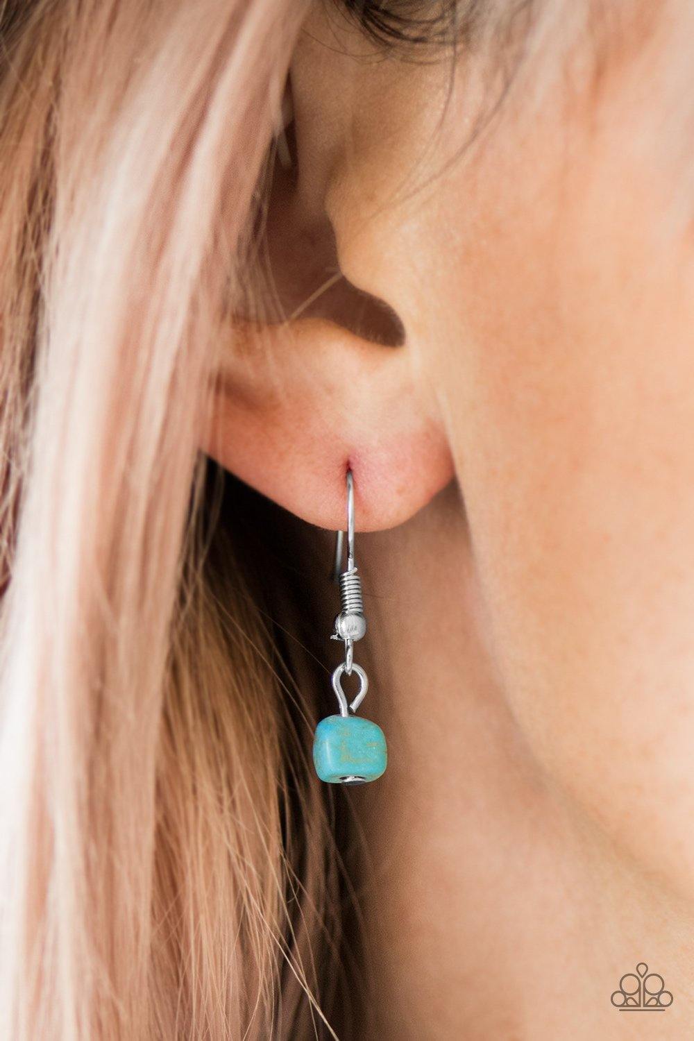 Canyon Escape Blue Necklace/Colorful Cliffs Blue Bracelet - Nothin' But Jewelry by Mz. Netta