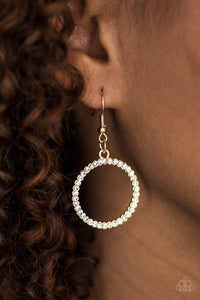 Champagne Chic Gold Earrings - Nothin' But Jewelry by Mz. Netta