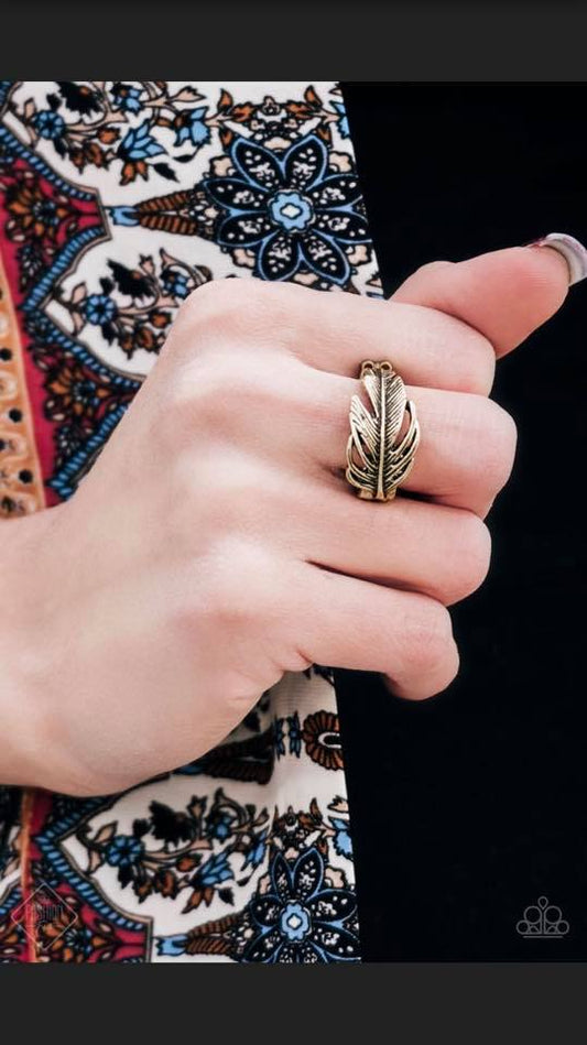 Just Gliding By Brass Ring - April 2018 Sunset Sightings Fashion Fix