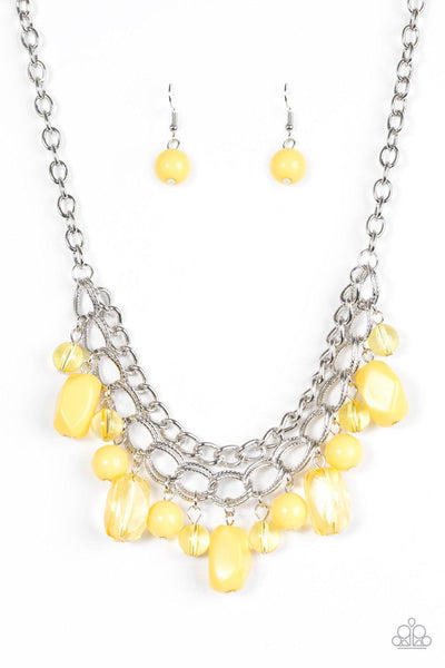 Brazilian Bay Yellow Necklace - Nothin' But Jewelry by Mz. Netta