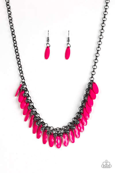 Paparazzi Accessories Jersey Shore Pink Necklace