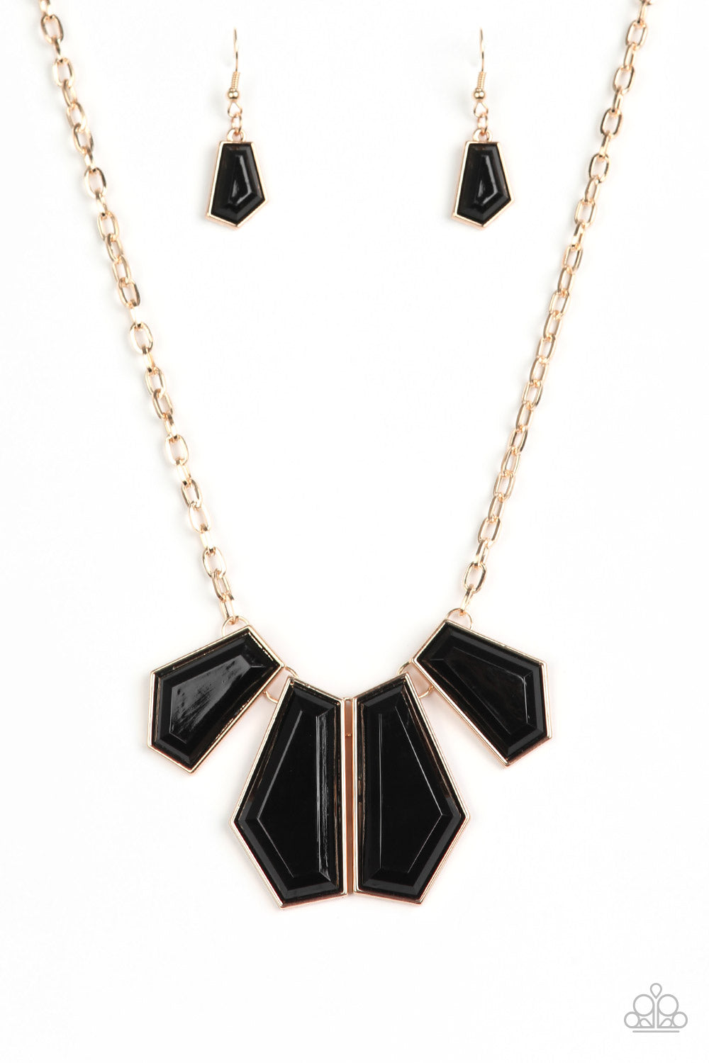 Get Up and GEO Gold Necklace