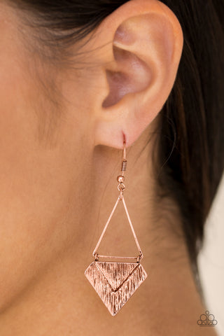 Desert Treasure Copper Earrings