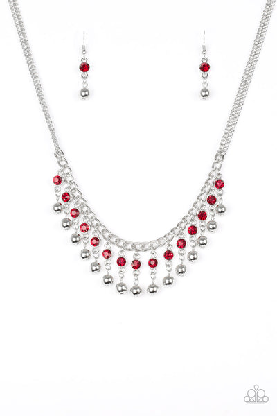 Pageant Queen Red Necklace