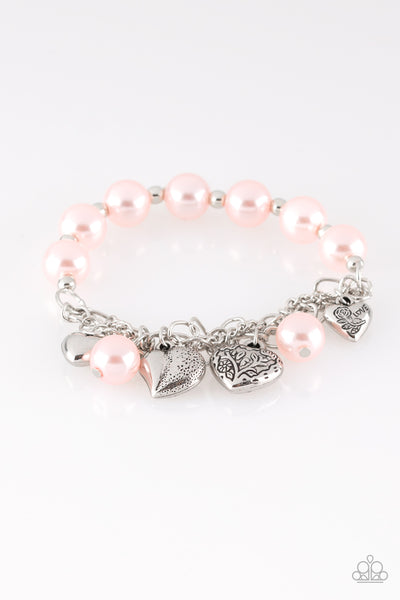 Paparazzi Accessories More Amour Pink Bracelet