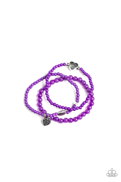 Paparazzi Really Romantic Purple Bracelet