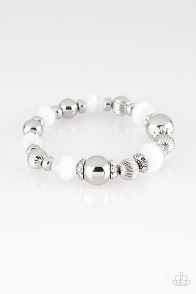 Paparazzi Accessories Once Upon A MARITIME White Bracelet