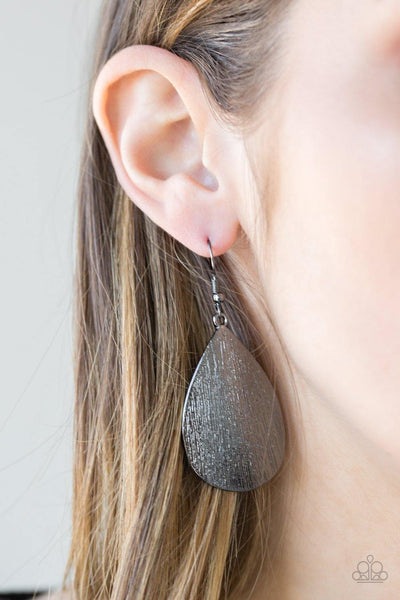 All Allure Black Earrings - Nothin' But Jewelry by Mz. Netta