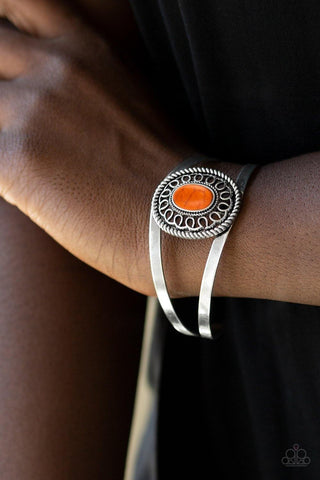 Deep In The TUMBLEWEEDS Orange Bracelet - Nothin' But Jewelry by Mz. Netta