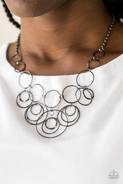 Break The Cycle Black Necklace - Nothin' But Jewelry by Mz. Netta