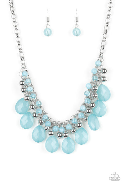 Trending Tropicana Blue Necklace