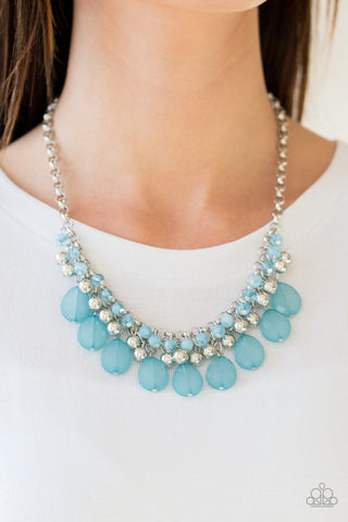 Trending Tropicana Blue Necklace