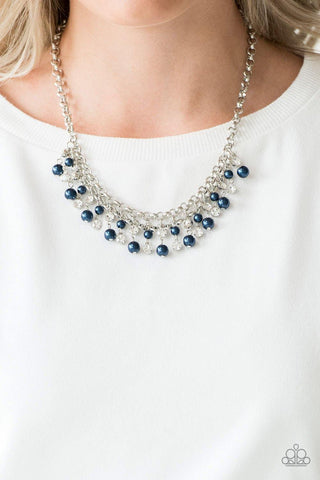 You May Kiss the Bride Blue Necklace - Nothin' But Jewelry by Mz. Netta