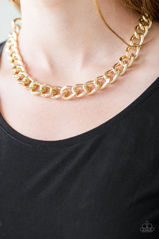 Heavyweight Champion Gold Necklace