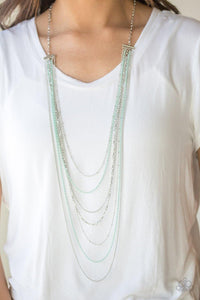 Radical Rainbows Green Necklace - Nothin' But Jewelry by Mz. Netta