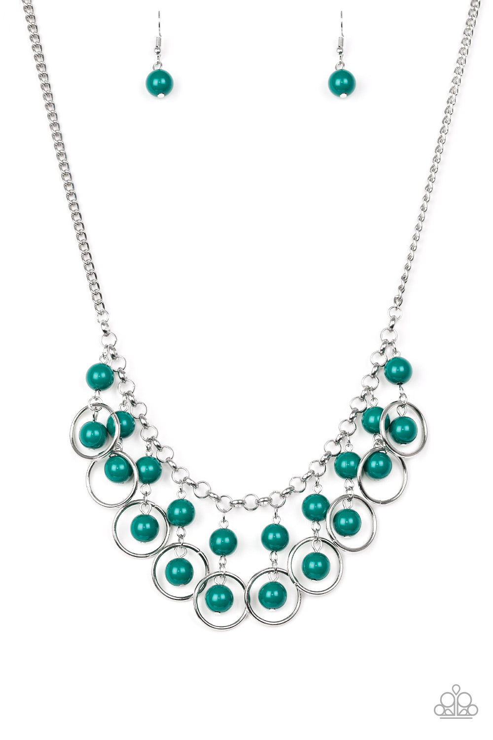 Really Rococo Green Necklace