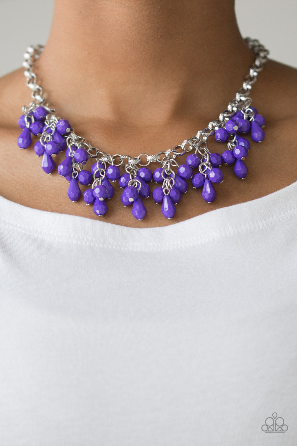 Paparazzi Modern Macarena Purple Necklace