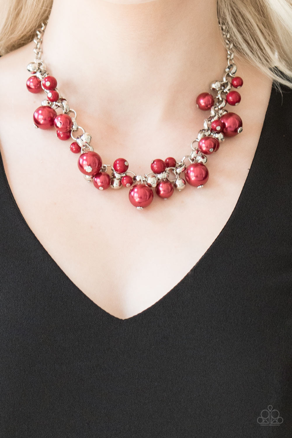 Paparazzi Accessories The Upstater Red Necklace