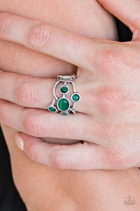 Moon Mood Green Ring - Nothin' But Jewelry by Mz. Netta