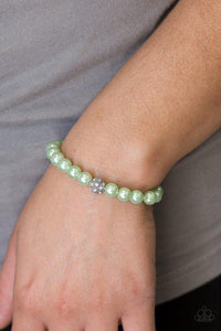I'm Here For The Bride Green Bracelet - Nothin' But Jewelry by Mz. Netta