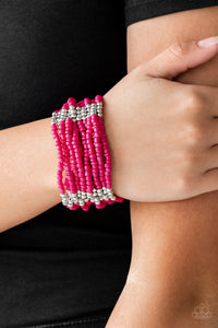 Paparazzi Accessories Outback Odyssey Pink Bracelet