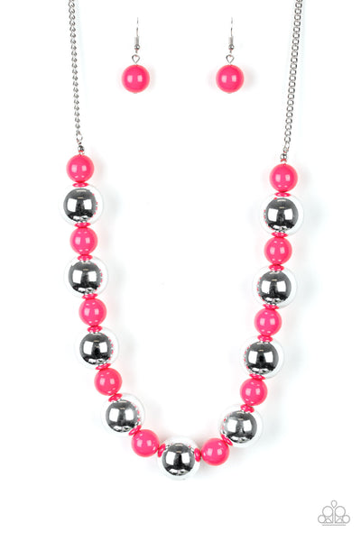 Paparazzi Accessories Top Pop Pink Necklace