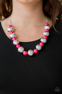 Paparazzi Accessories Top Pop Pink Necklace