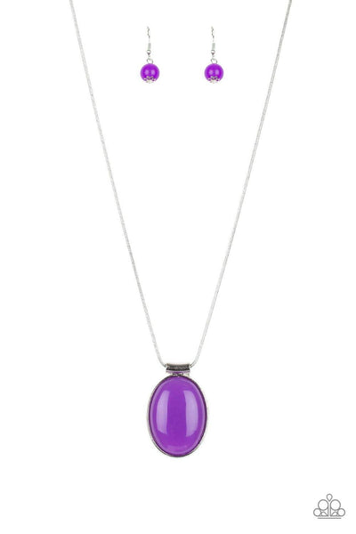 Paparazzi Rising Stardom Purple Necklace