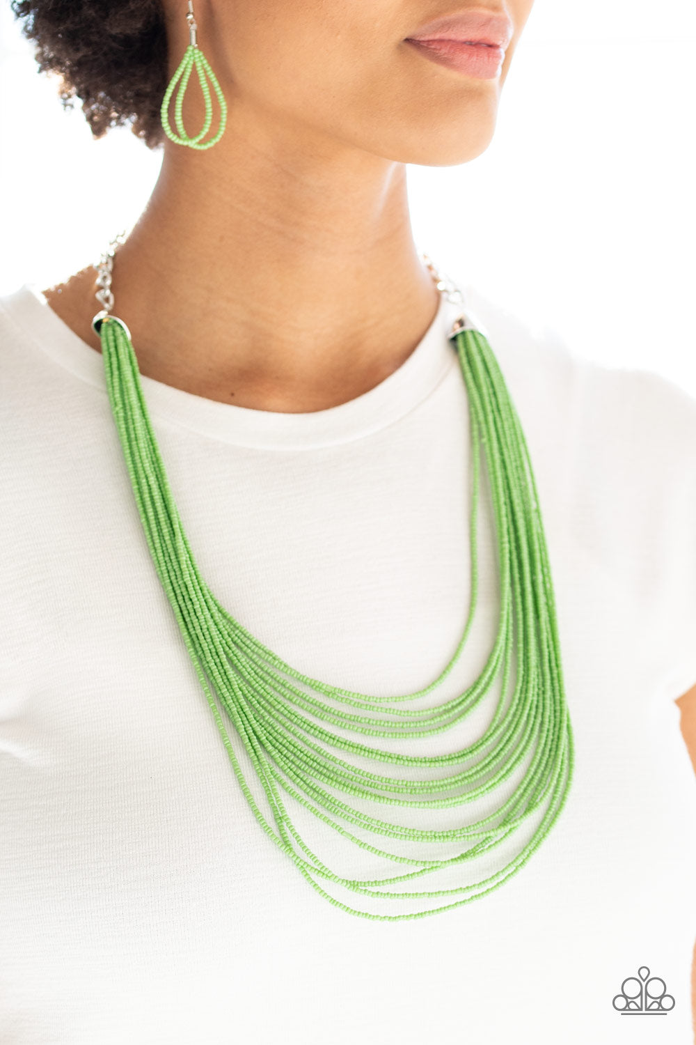 Peacefully Pacific Green Necklace