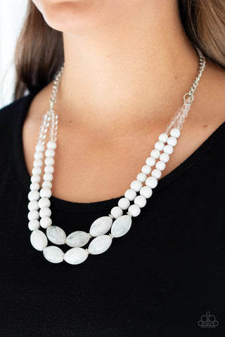 Paparazzi Sundae Shoppe White Necklace