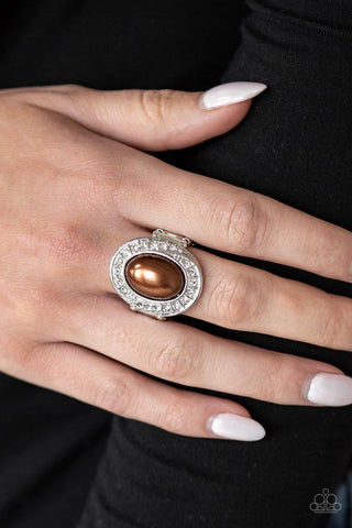 The ROYALE Treatment Brown Ring - Nothin' But Jewelry by Mz. Netta