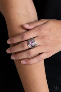 Fashion Finance Pink Ring - Nothin' But Jewelry by Mz. Netta