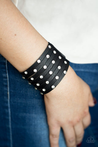 Sass Squad Black Bracelet