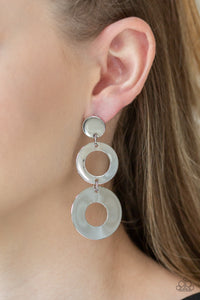 Paparazzi Pop Idol Silver Earrings