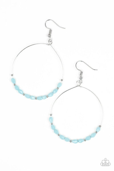 Prize Winning Sparkle Blue Earrings - Nothin' But Jewelry by Mz. Netta