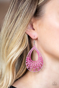 Flamingo Flamenco Pink Earrings