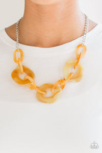 Courageously Chromatic Yellow Necklace