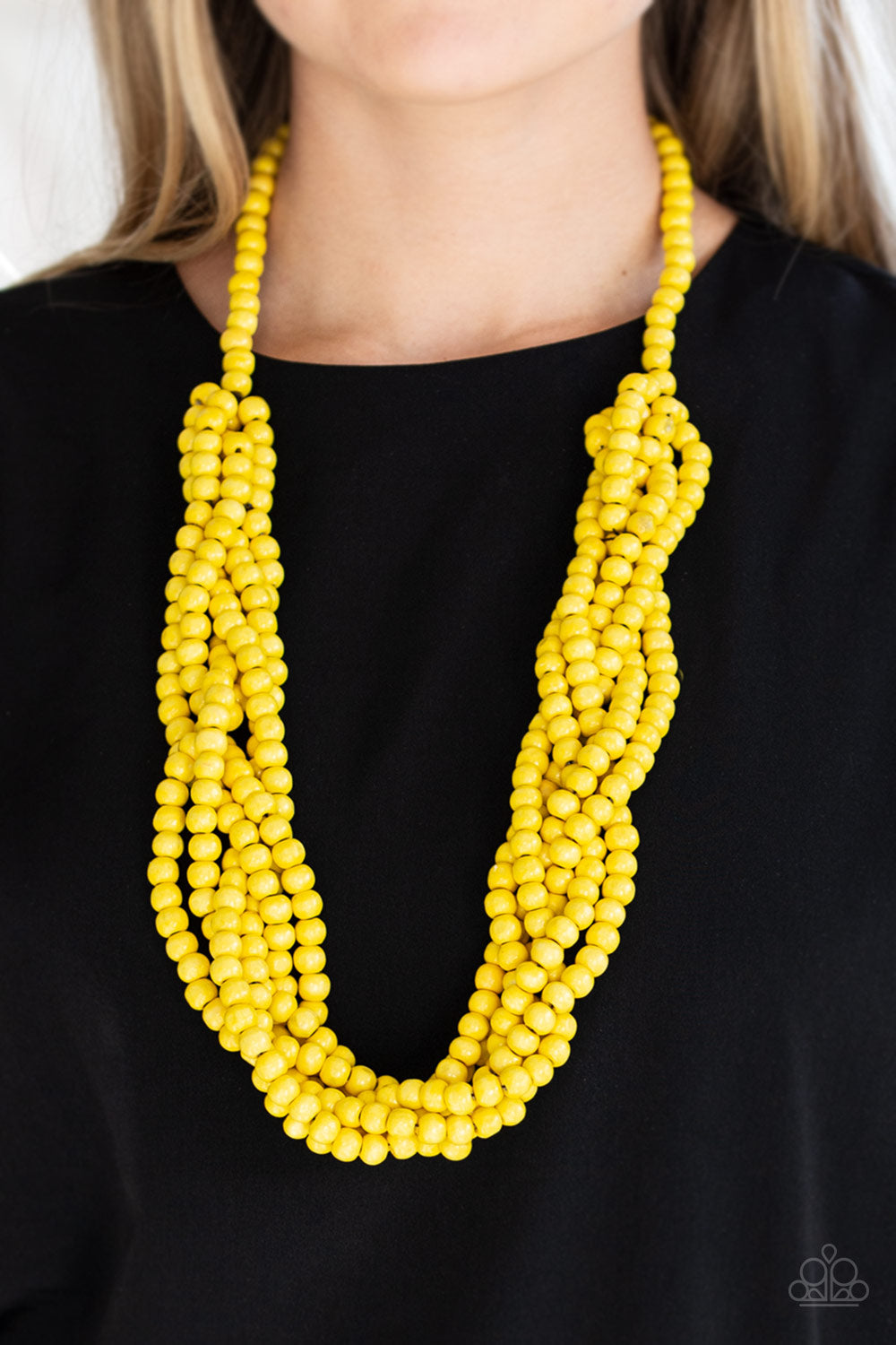 Tahiti Tropic Yellow Necklace