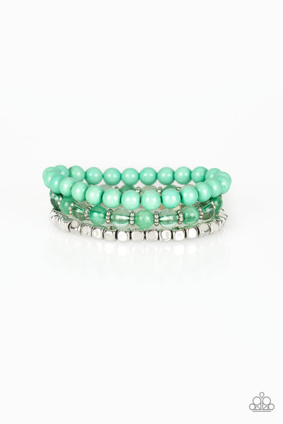Globetrotter Glam Green Bracelet