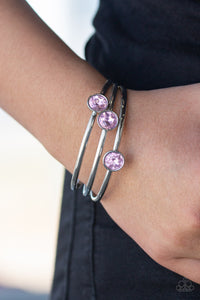Paparazzi Accessories Be All You Can BEDAZZLE Pink Bracelet