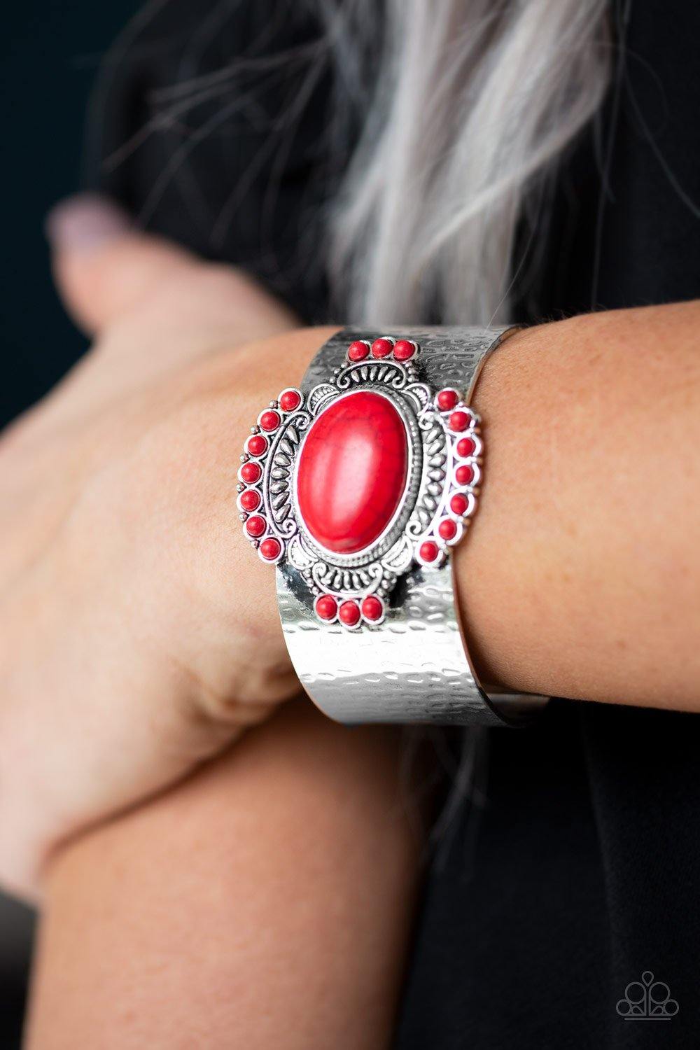 Canyon Crafted Red Bracelet - Nothin' But Jewelry by Mz. Netta