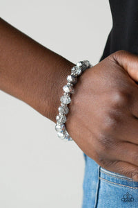 Crystal Candelabras Silver Bracelet - Nothin' But Jewelry by Mz. Netta