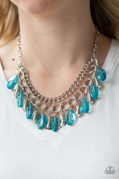 Spring Daydream Blue Necklace