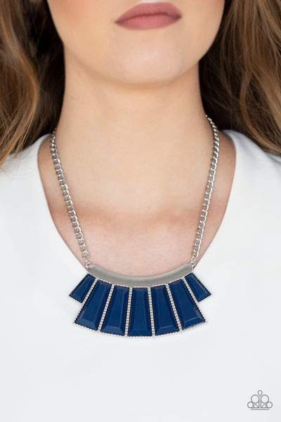 Glamour Goddess Blue Necklace