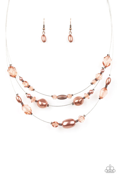 Paparazzi Pacific Pageantry Copper Necklace