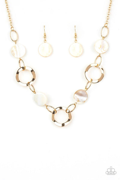 Paparazzi Bermuda Bliss Gold Necklace