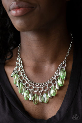 Spring Daydream Green Necklace