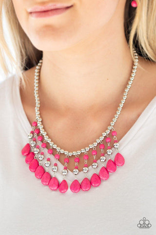 Paparazzi Accessories Rural Revival Pink Necklace